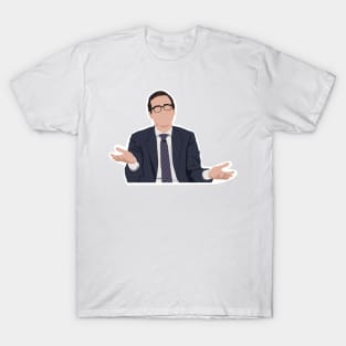 John Oliver at his iconic desk T-Shirt